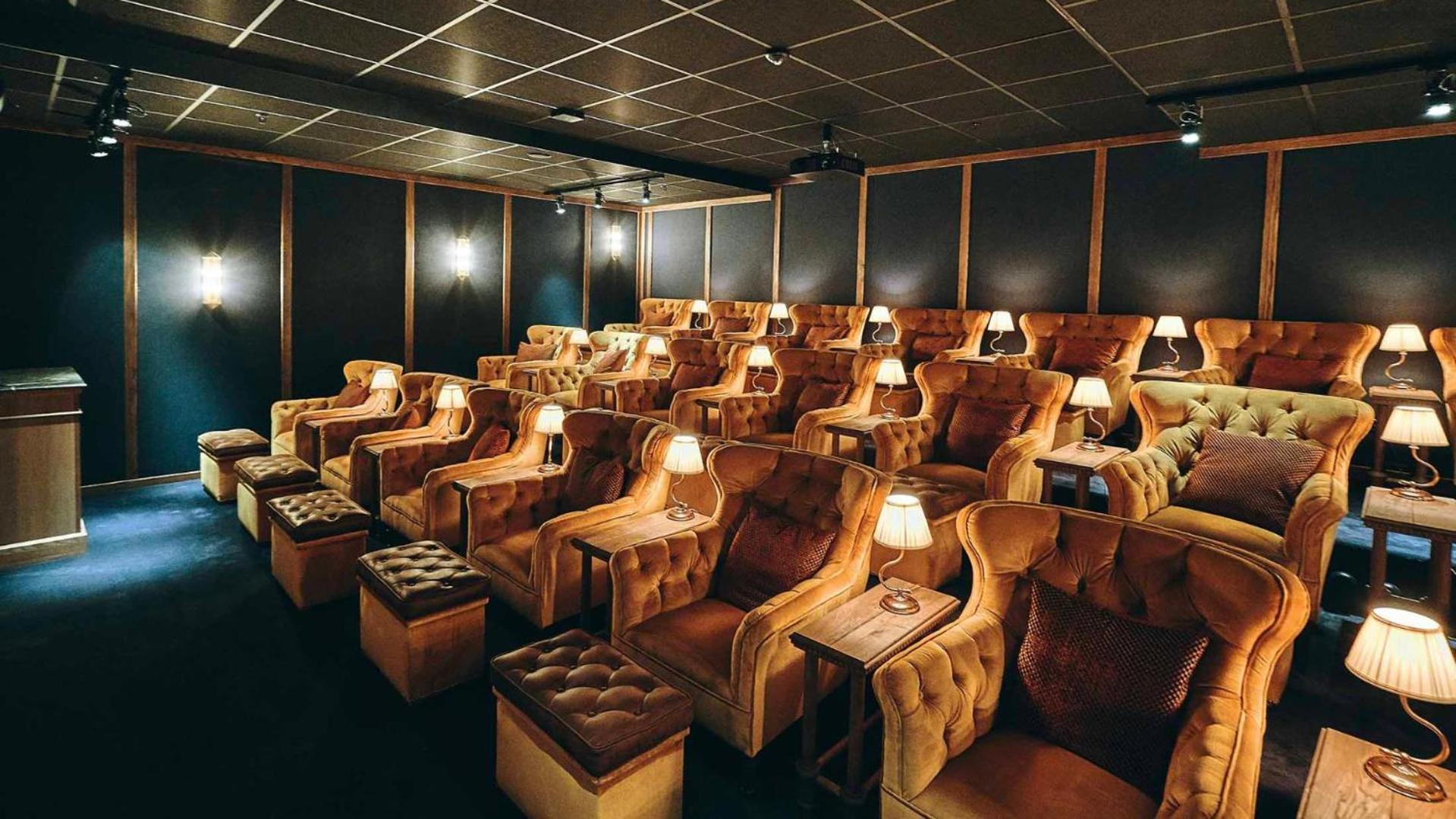 Steam Hotel Vasteras Exterior photo The interior of the cinema