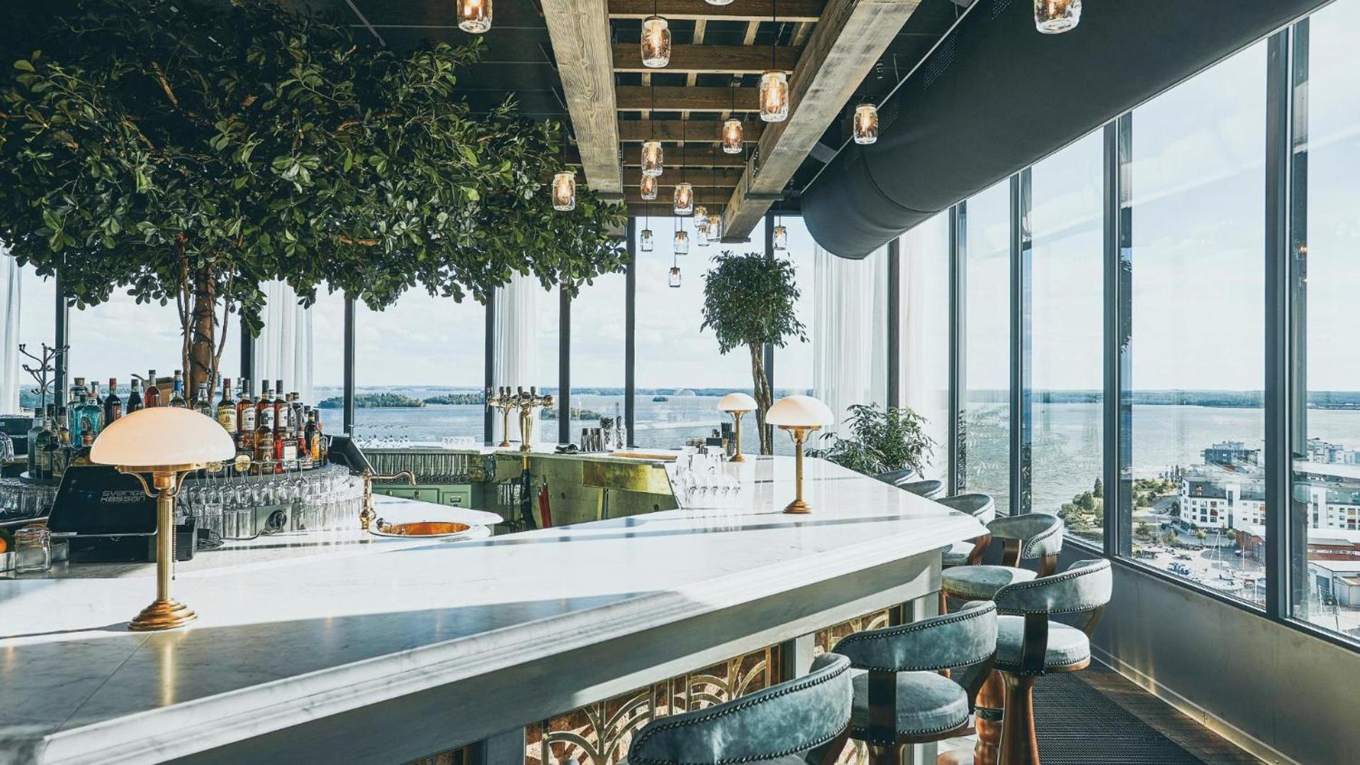 Steam Hotel Vasteras Exterior photo The Sky Bar
