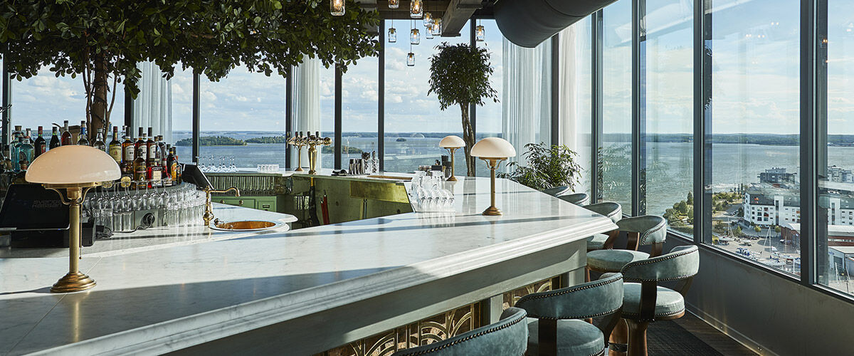 Steam Hotel Vasteras Exterior photo Skyline Bar